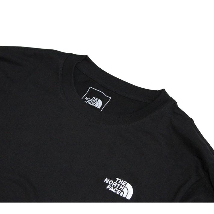 並行輸入品 THE NORTH FACE ザ ノースフェイス M Elevation エレヴェーション Tシャツ NF0A82X8 長袖Tシャツ ロゴ ロンT メンズ プレゼント ブラック 黒 | THE NORTH FACE | 02