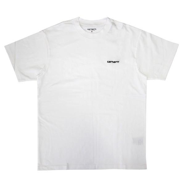 Tシャツ・カットソー CARHARTT S/S AMERICAN SCRIPT T-SHIRT 4FK1351 ロングスリーブアメリカンスクリプトTシャツ
