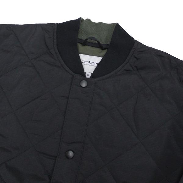 Carhartt WIP キルティングジャケット ブラック Carhartt WIP（カーハートワークインプログレス） 並行輸入品