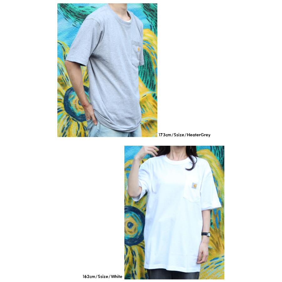 Carhartt カーハートWorkwear Pocket T-Shirt ワークウェア ポケット Tシャツ Tシャツ カットソー メンズ K87 父の日｜zakka-tokia｜02