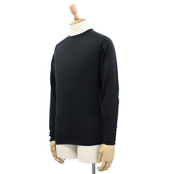 ジョンスメドレー　ニット　黒 JOHN SMEDLEY ジョンスメドレー セーター メンズ チャーウェル