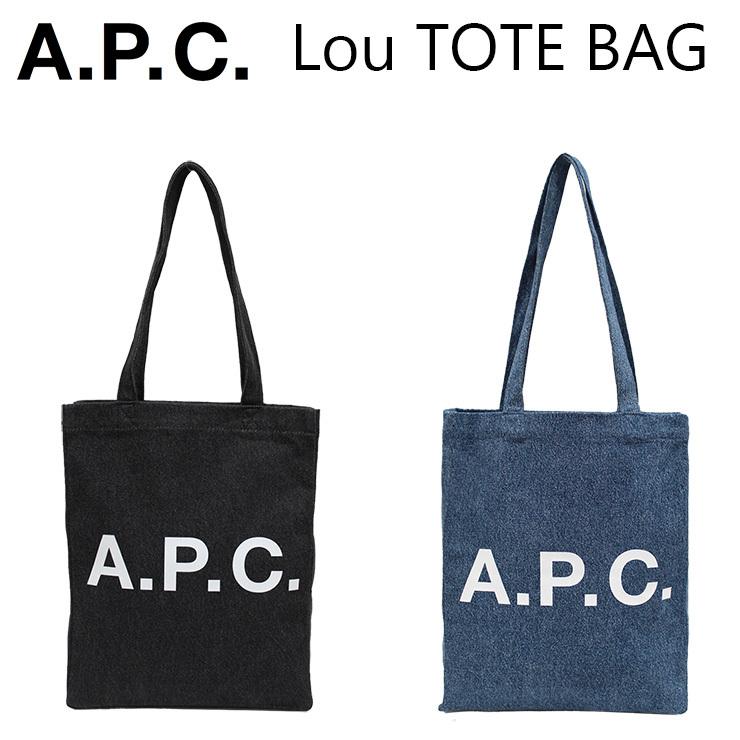レア　APC アーペーセー A.P.C. WOANB M61442 トートバッグ アーペーセー A.P.C. トートバッグ デニムバッグ エコバッグ