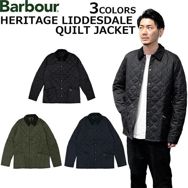 Barbour バブアー HERITAGE LIDDESDALE QUILT JACKET ヘリテイジ リッズデール キルト ジャケット キルティング コート ロゴ刺繍 メンズ MQU0240 母の日｜zakka-tokia