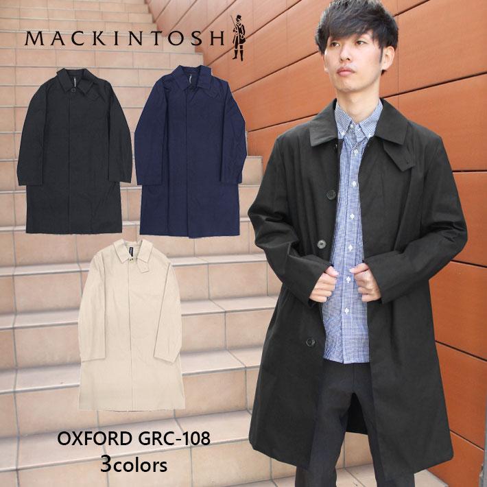 MACKINTOSH マッキントッシュ OXFORD オックスフォード ステンカラーコート メンズ ブラック ベージュ GRC-108 送料無料 :  oxford-ord-grg-108 : 雑貨倉庫TOKIA - 通販 - Yahoo!ショッピング