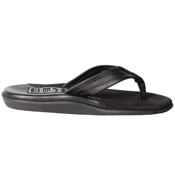  SLIPPER アイランドスリッパ 黒 レザー トングサンダル ISLAND SLIPPER 並行輸入品 アイランドスリッパ サンダル トング