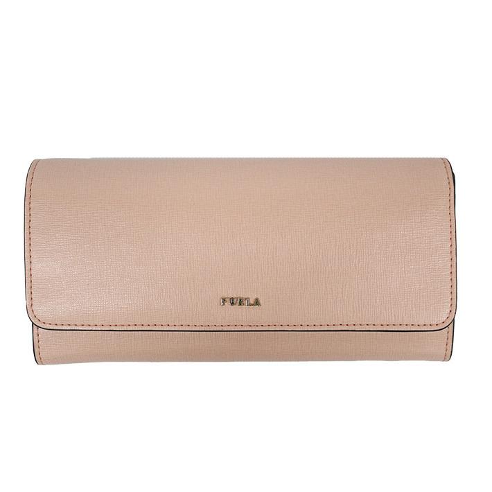 値下げ【美品】長財布 FURLA バビロン レディース ピンク ベージュ フルラ FURLA 長財布 レディース 財布 バビロン BABYLON