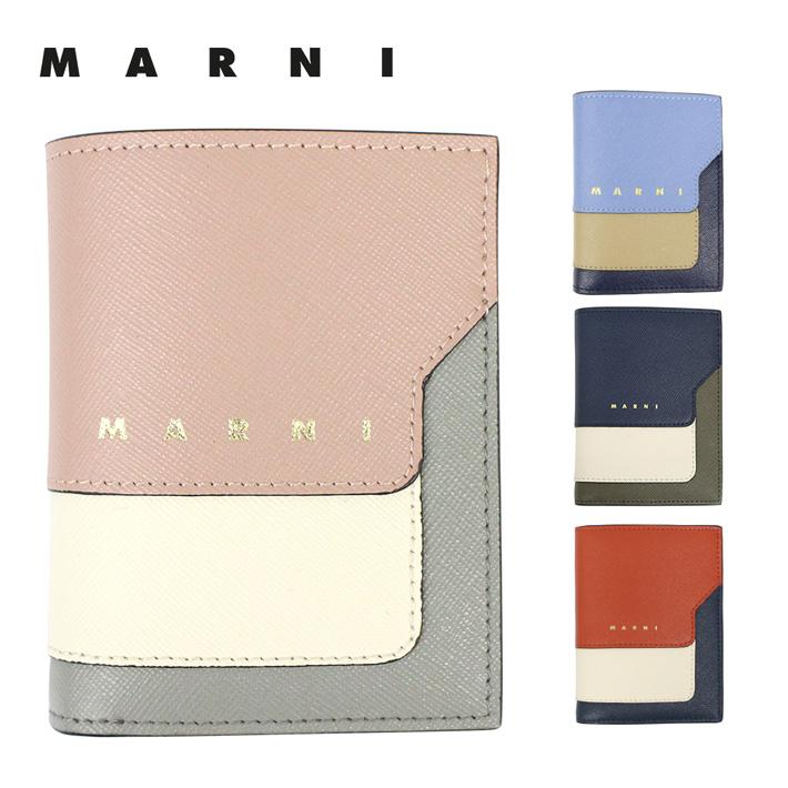 MARNI 並行輸入品 マルニ 二つ折り財布 PFMOQ14U13 PFMOQ14U28