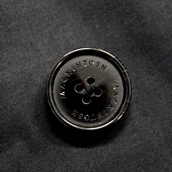 現行品 マッキントッシュ DAVIOT ゴム引き ステンカラーコート L Mackintosh（マッキントッシュ） 並行輸入品 DUNOON GR-1002D ROP6617D