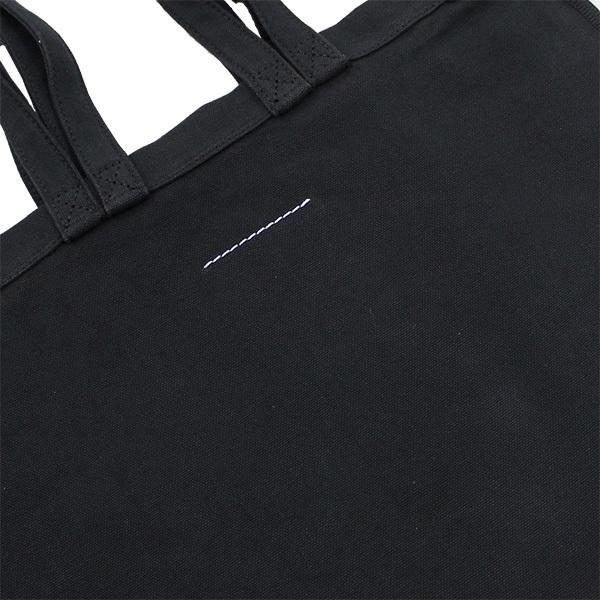 MM6 BERLIN BAG キャンバス 3wayトートバッグ 反転ロゴ BLK ホットセール MM6 BERLIN BLK 反転ロゴ 3wayトートバッグ