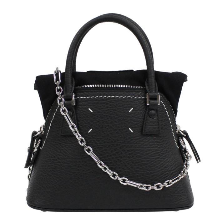 Maison Margiela メゾン マルジェラ 5AC MICRO BAG 2WAY 2WAYバッグ ショルダーバッグ ハンドバッグ レディース レザー S56WG0081 P4455 T8013 ブラック 母の日｜zakka-tokia｜02