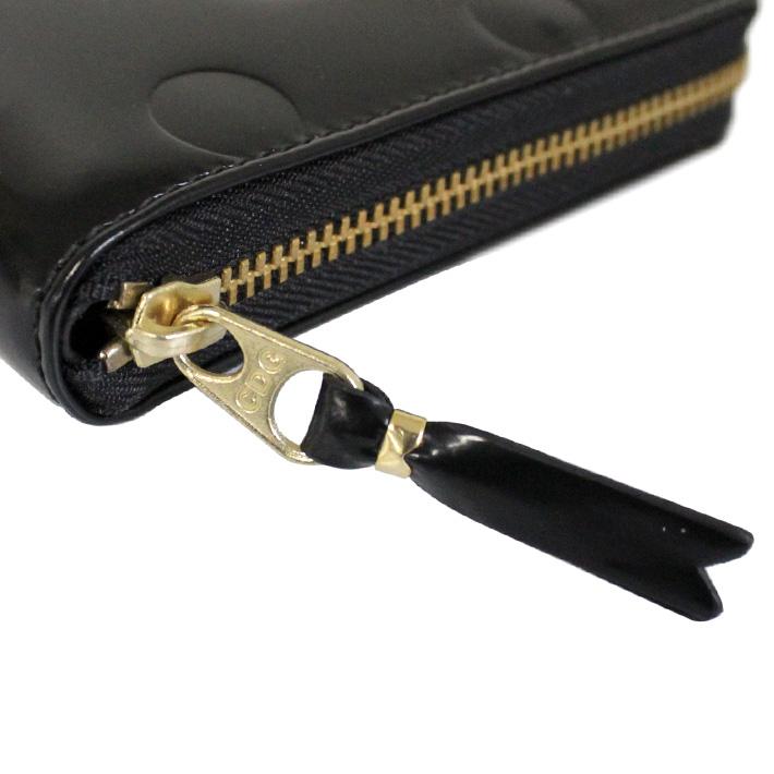 並行輸入品 Wallet Comme des Garcons ウォレット コム デ ギャルソン SA7100NE 折りたたみ財布 二つ折り財布 財布 コンパクト ラウンドファスナー レザー 本革 | COMME des GARCONS COMME des GARCONS | 03
