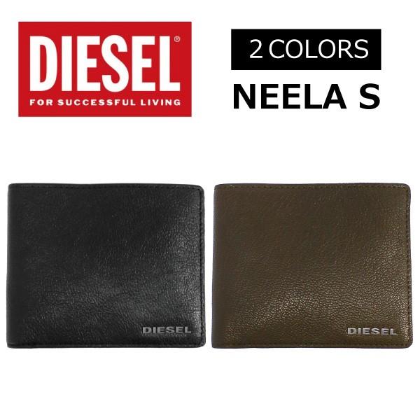 DIESEL ディーゼル NEELA S JEM-J 財布 二つ折り 革 メンズ レディース X03923-PR271 T8013/T2189 父の日｜zakka-tokia