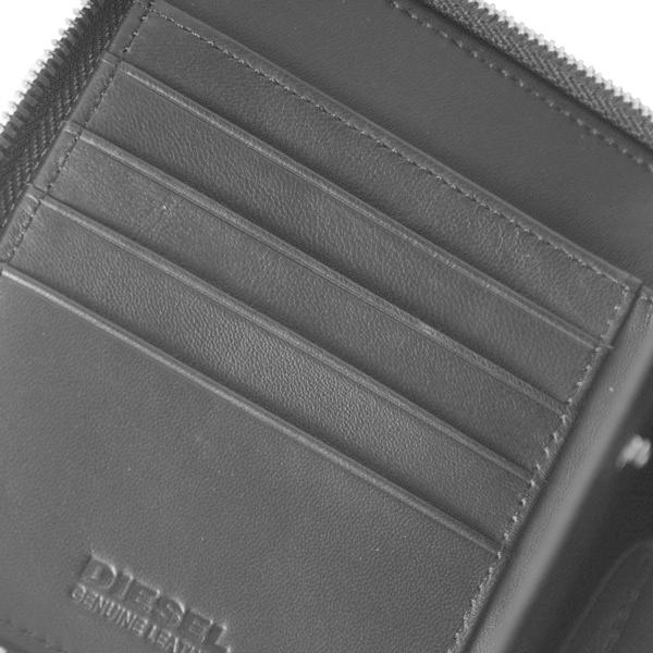 DIESEL（ディーゼル） 並行輸入品 PI-ZIP ピー ジップ 折り畳み財布 二