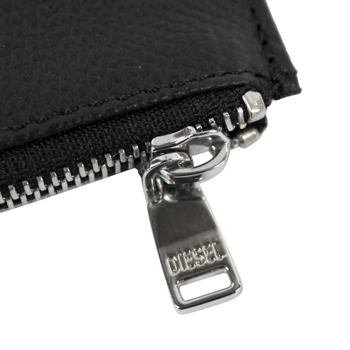 ディーゼル　デニム フラグメントケース カードケース コインケース 小銭入れ DIESEL（ディーゼル）の「レディース ラウンドDロゴ ウォッシュ