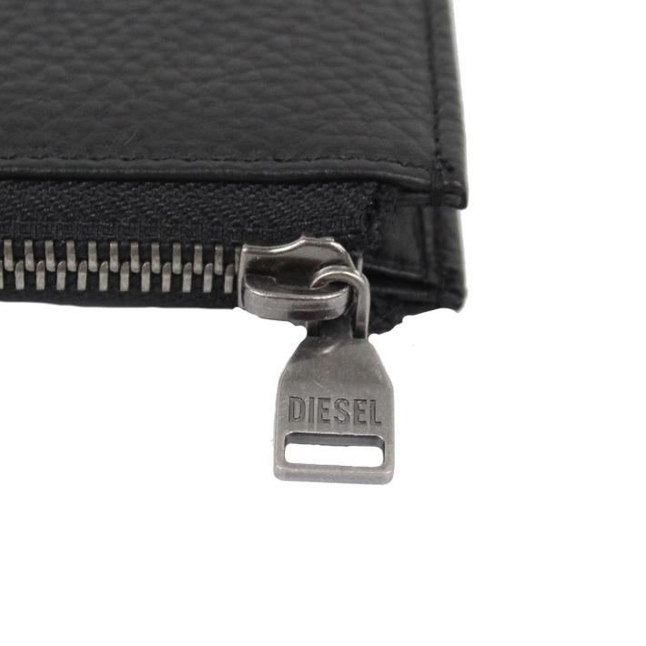 DIESEL ディーゼル Key Pouch コインケース 小銭入れ 財布 ICカード パスケース メンズ レディース ブラック X09359-PR013-T8013 レザー 本革 母の日｜zakka-tokia｜04