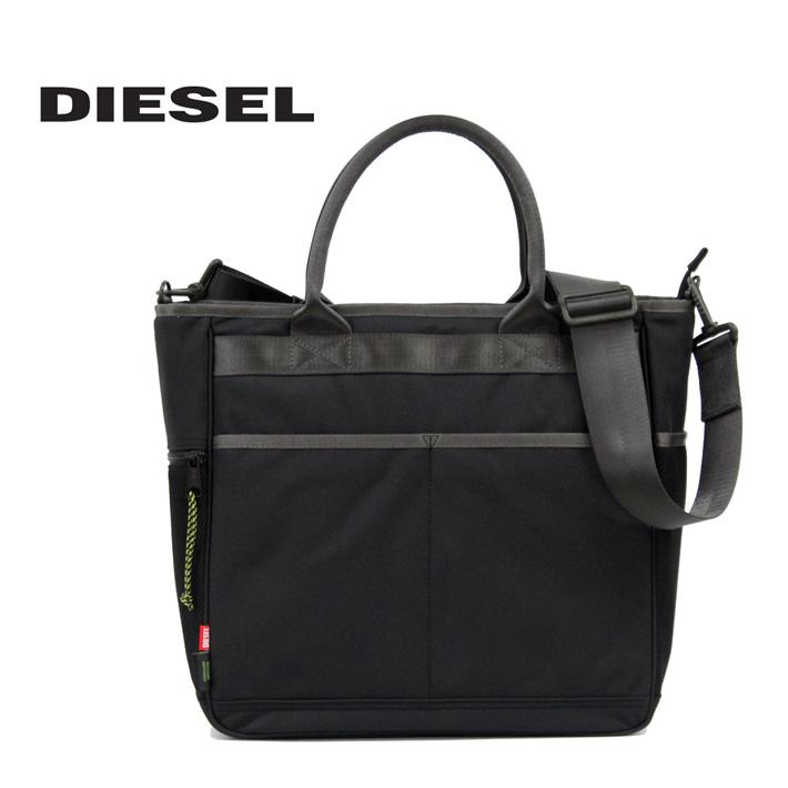DIESEL ディーゼル　トートバッグ ブラック 通勤　通学　新品　未使用 DIESEL 並行輸入品 ディーゼル Urbn Net Tote トートバッグ