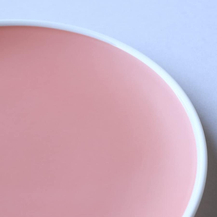 NARUMI(ナルミ) プレート 皿 ポーチュラカ 21cm ピンク シンプル かわいい マットな質感 平皿 母の日 電子レンジ温め 食洗機対応 ギフ｜zakka-union｜02
