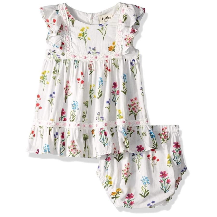 Hatley ハットレイ ワンピース 魅惑のガーデンベイビーパーティードレス パンツ付 80 85cm 12m 18m 79 84cm Rainbowbookclub Org