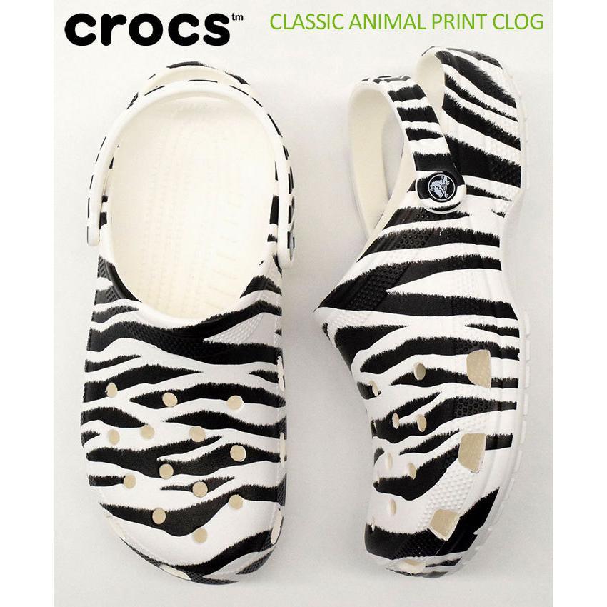 クロックス サンダル crocs メンズ 男性用 クラシック アニマル プリント クロッグ (CLASSIC ANIMAL PRINT