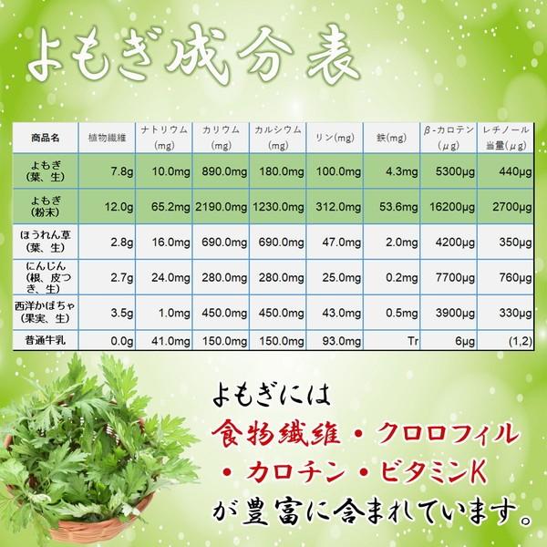 よもぎ茶 よもぎ葉茶 国産 無農薬 で栽培しています 奈良東吉野産100%  95g入 送料無料｜zakka-yasan｜10