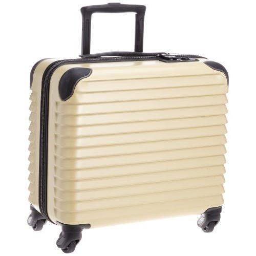 早い者勝ち 保証付 機内持ち込み可 ビジネスキャリー CAT353 ジッパー スーツケース [カーゴ] 28L エンボスベージュ 2.9kg cm 40 カジュアルスーツケース