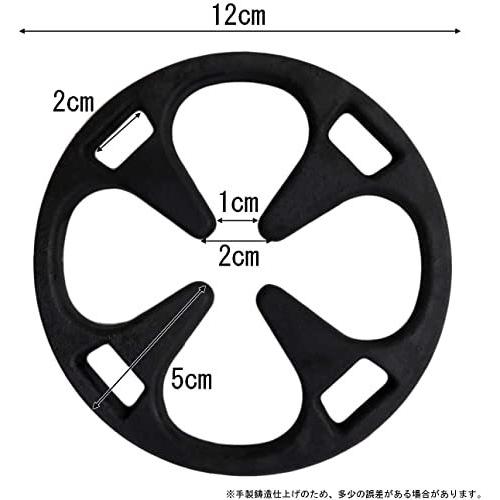 未使用品 プリアップ ミニ五徳 For エスプレッソメーカー 12cm 補助五徳 鉄製 Discoversvg Com