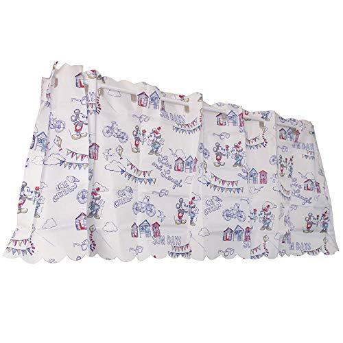 Arie 最大96 オフ アーリエ カフェカーテン ホワイト 145 45cm 撥水カフェ ミッキーamp ミニー ディズニー