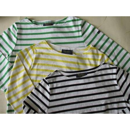 Le Minor（ルミノア） 7分袖ボーダーシャツ : 雑貨Cantik - 通販