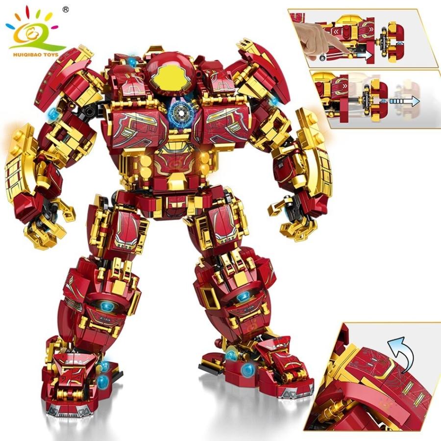 レゴアベンジャーズ アイアンマン LEGO ハルクバスター 互換品 1450pc : it01484 : 雑貨ファクトリー - 通販 -  Yahoo!ショッピング