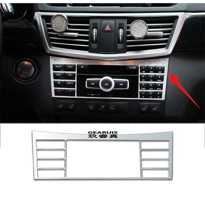 メルセデス ベンツ Eクラス W212 20092015 センター コンソール CD パネル カバー トリム フレーム アクセサリー 内装