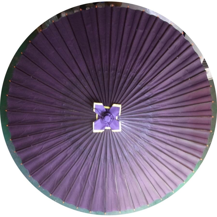 蛇の目傘 和傘 番傘 舞踊り傘 紙張り 藤花 紫色 父の日 : 雑貨ハウス