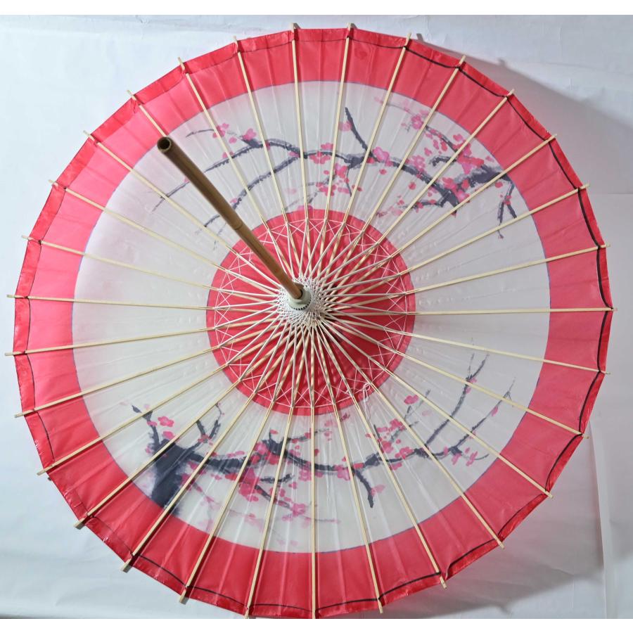 日本製　和傘　赤い舞踊傘 伝統的な和紙製　2本セット　蛇の目傘 番傘 小道具 日本製 和傘 赤い舞踊傘 伝統的な和紙製 2本セット 蛇の目傘