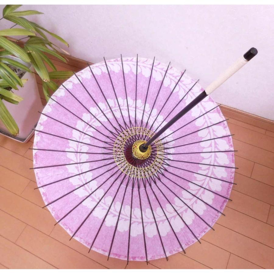 和傘 踊り傘 舞傘 紙傘 紫ピンク藤渦巻 ギフト : 雑貨ハウス