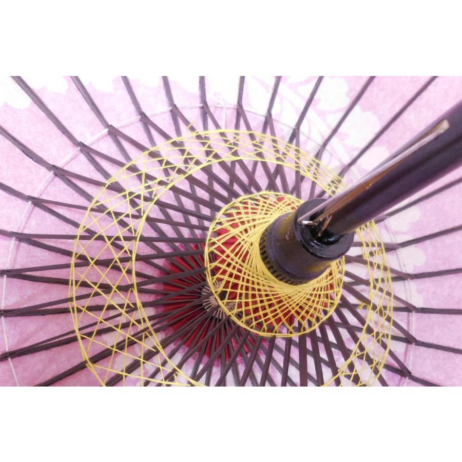 傘　番傘　踊り傘　紙紫 和傘・野点傘専門店 恭雅】 和傘 − 紙傘 1尺4寸 無地 紫