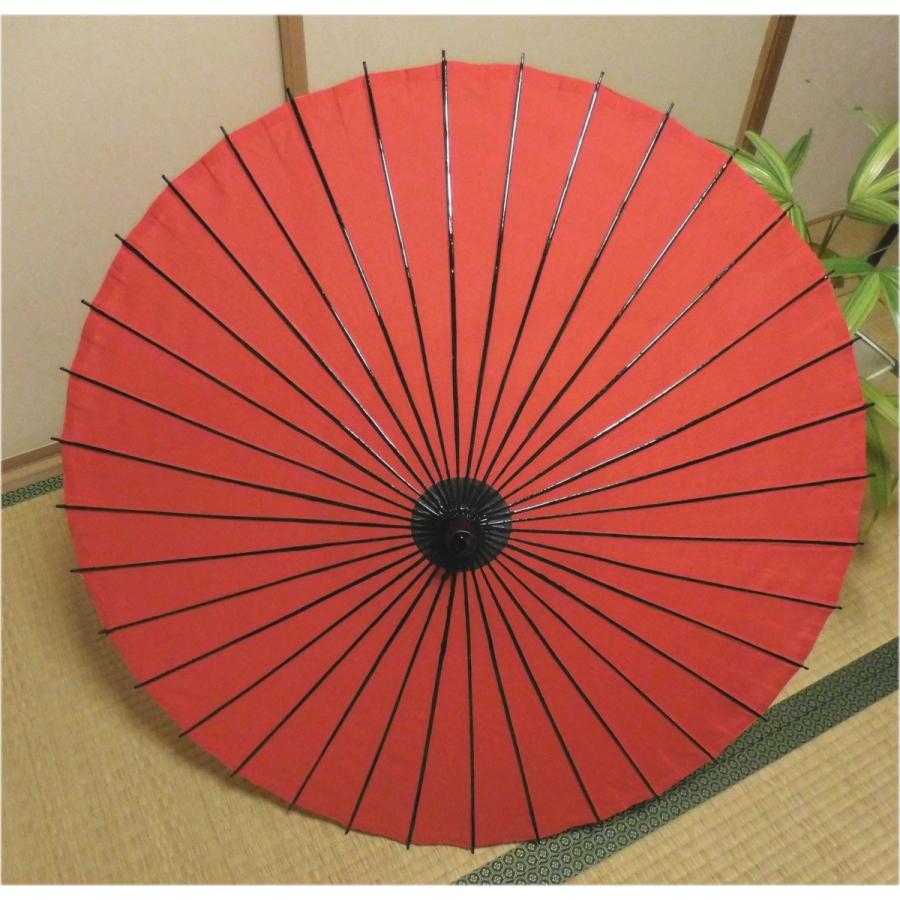 和傘 踊り傘 舞傘 布傘 尺五 赤無地 母の日 : 雑貨ハウスプラス - 通販