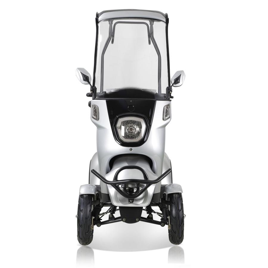 電動ミニカー ポゼ4wRoof-L(シルバー) (原付4輪) 定員1名 電動ミニカー ポゼ4wRoof-L(シルバー) (原付4輪) 定員1名