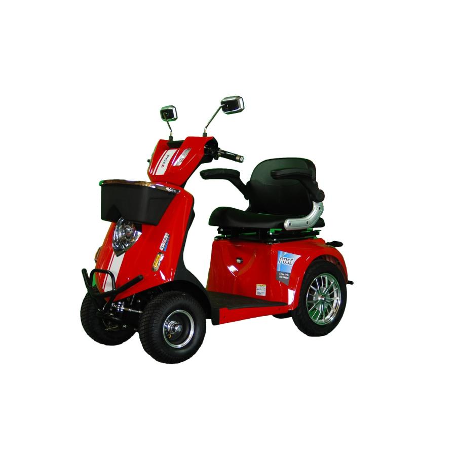 電動ミニカー ポゼ4w+ レッド (原付4輪) 定員1名【送料別】 : 電動