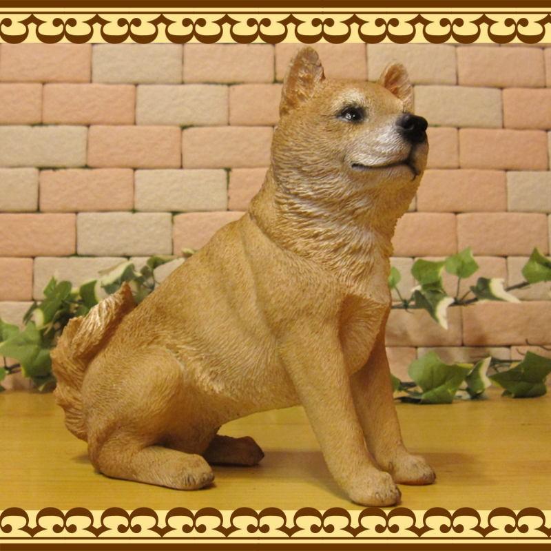 犬の置物 柴犬 お座りタイプ 柴 成犬 リアルなイヌのオブジェ いぬのフィギア 動物オブジェ ガーデンオーナメント 装飾 フィギュア モチーフ 雑貨の森 Ki Ra Ra Yahoo 店 通販 Yahoo ショッピング