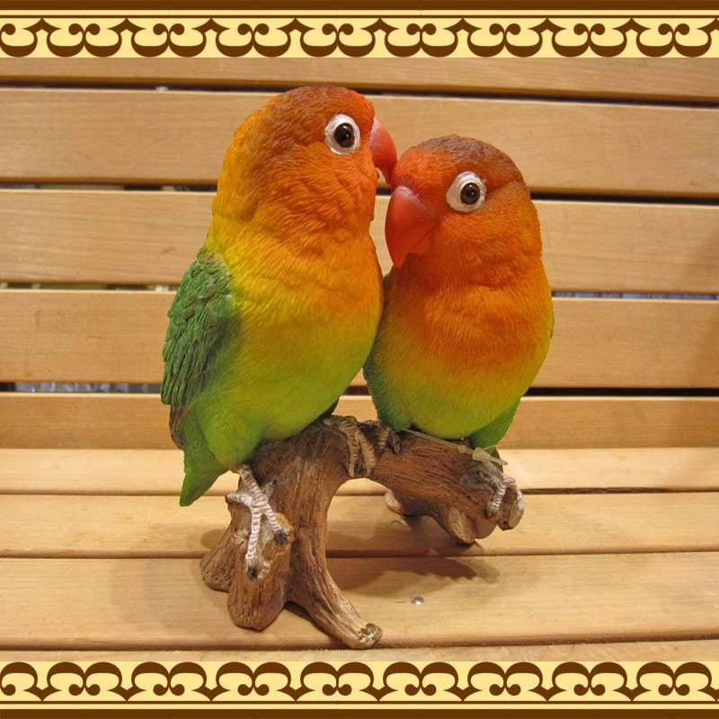 ボタンインコ リアルな鳥の置物 レジン製 フィギア とり バードオブジェ ガーデニング 玄関先 陶器 雑貨の森 Ki Ra Ra Yahoo 店 通販 Yahoo ショッピング