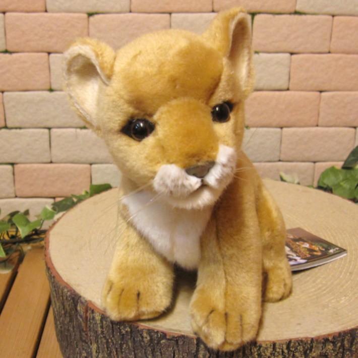 置物 動物 可愛い リアル ぬいぐるみ 仔ライオン らいおん レオ