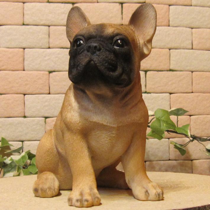 置物 動物 可愛い 犬の置物 フレンチブルドッグ 成犬 お座り 置物 動物 可愛い 犬の置物 フレンチブルドッグ 成犬 お座り