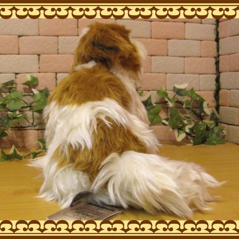 置物 動物 可愛い 犬 ぬいぐるみ リアル シーズー犬 アニマル雑貨