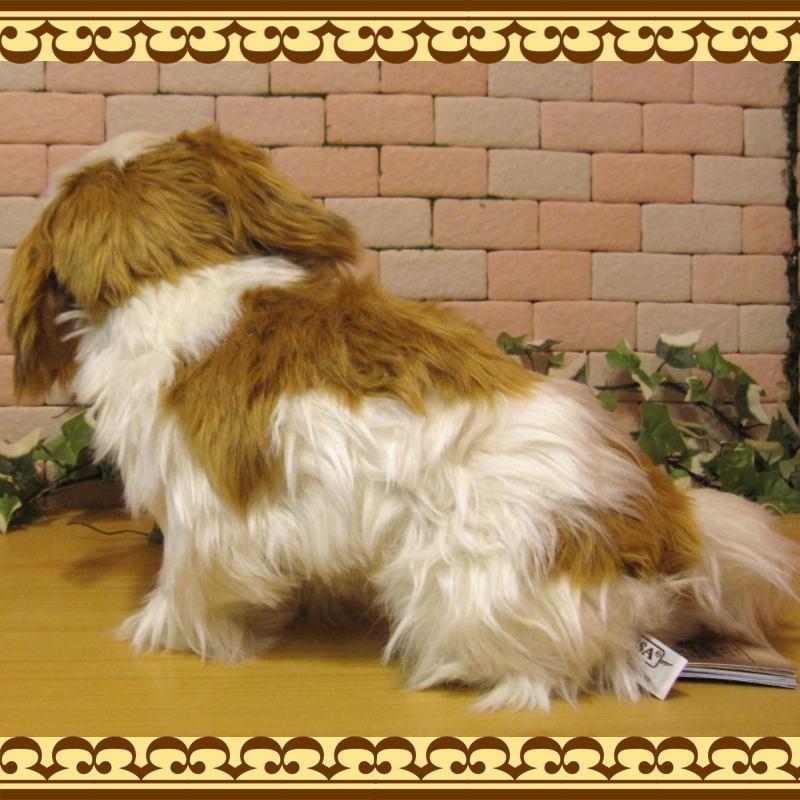 置物 動物 可愛い 犬 ぬいぐるみ リアル シーズー犬 アニマル雑貨