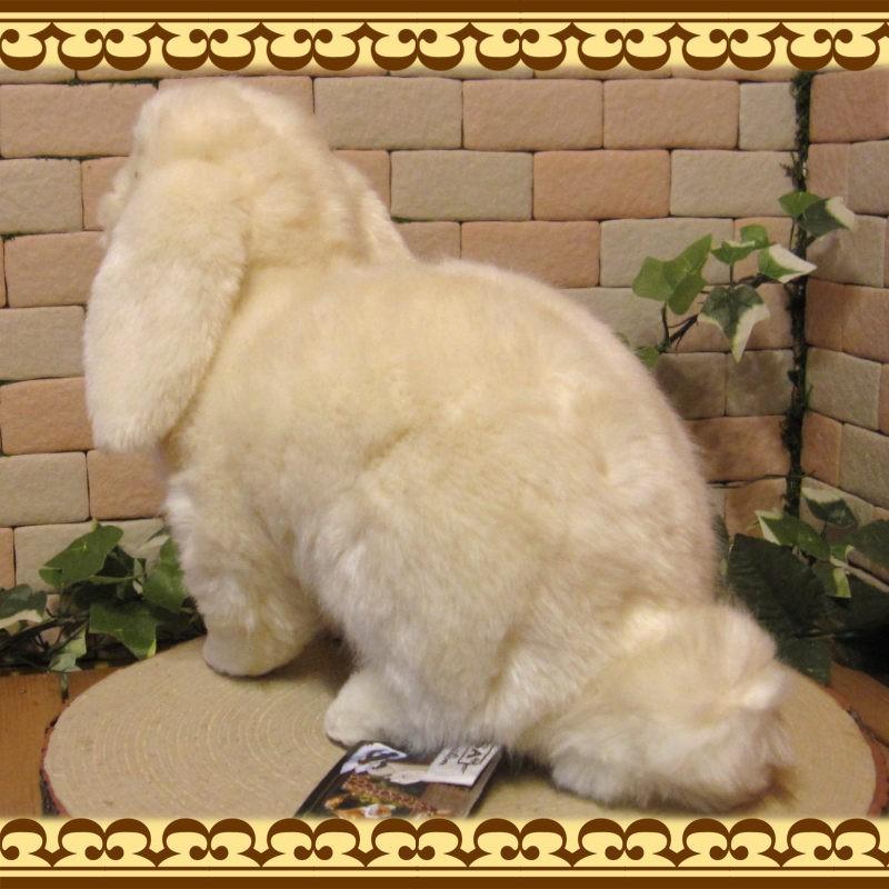 置物 動物 可愛い ウサギ ぬいぐるみ ロップイヤー リアル ウサギ