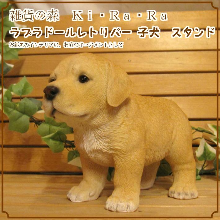 置物 動物 可愛い 犬の置物 ラブラドールレトリバー リアル ラブラ
