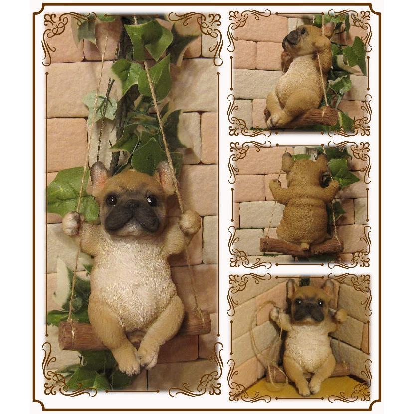 置物 動物 可愛い 犬の置物 フレンチブルドッグ リアル フレブル