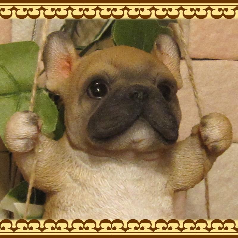 置物 動物 可愛い 犬の置物 フレンチブルドッグ リアル フレブル