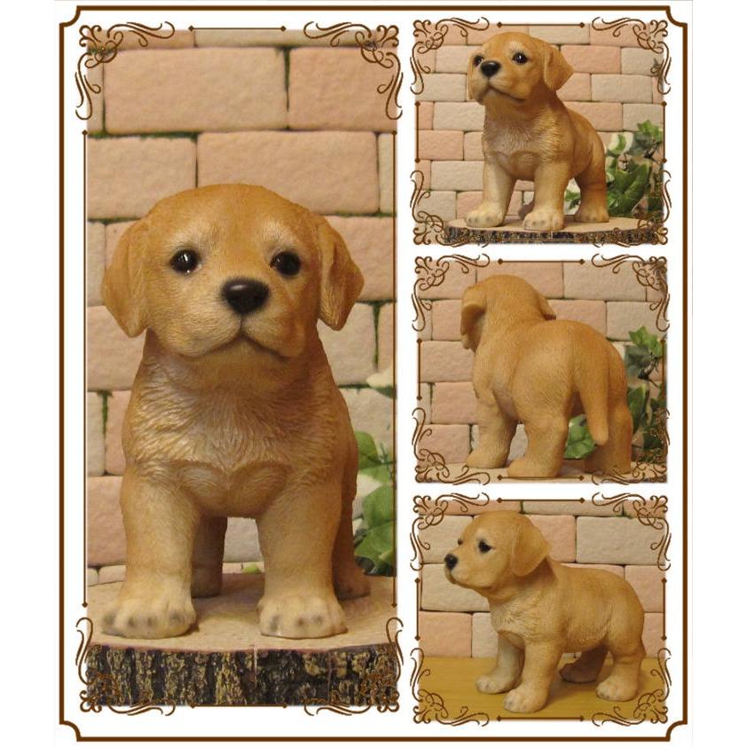 ラブラドール置物 置物 お座りラブラドール・レトリバー 犬 イヌ 特大 高さ54cm woobia