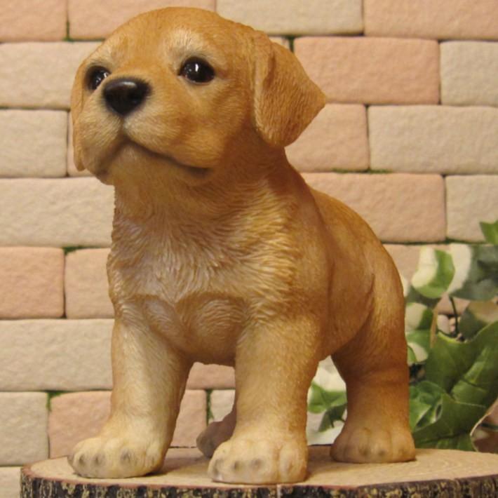 犬の置物 ラブラドールレトリバー スタンド スモールサイズ リアルな犬の置物 子いぬのフィギア イヌのオブジェ ガーデニング 玄関先 陶器 雑貨の森 Ki Ra Ra Yahoo 店 通販 Yahoo ショッピング
