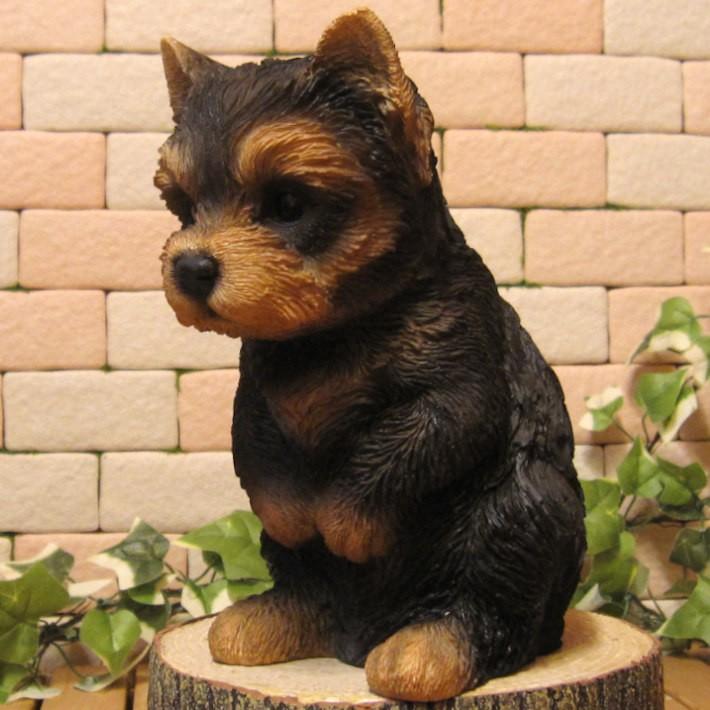 置物 動物 可愛い 犬の置物 ヨークシャーテリア おもてなし ドッグ